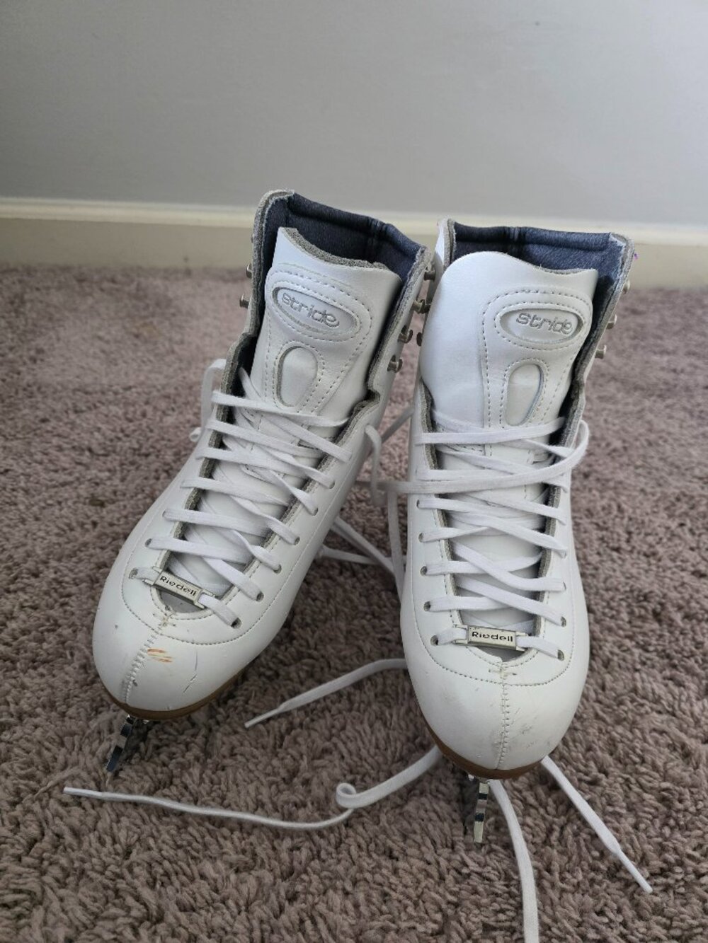 Riedell Stride 3.5 wide with Coronation ace  blade